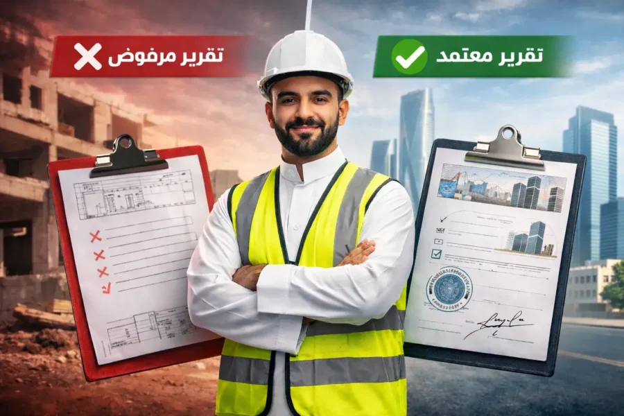اصدار تقرير فني من مكتب هندسي معتمد: تفادى الرفض واضمن القبول الرسمي