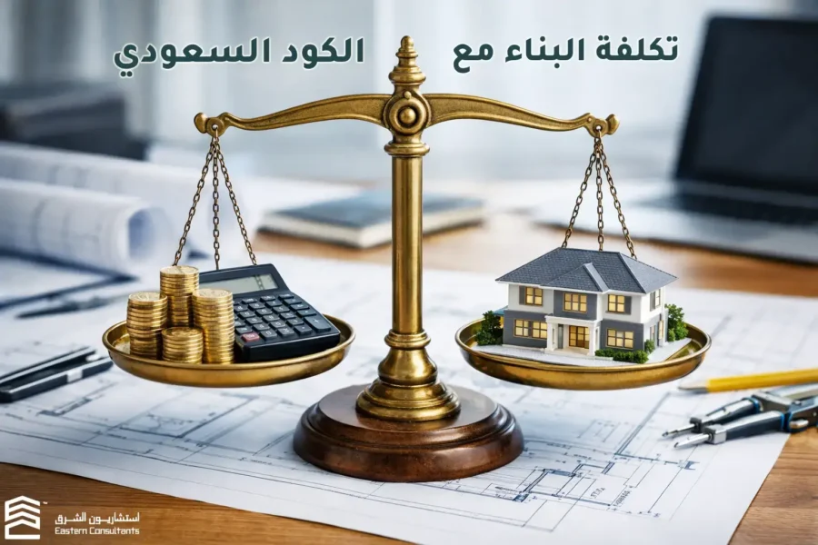 كم ترتفع تكلفة البناء مع الكود السعودي؟ الحقيقة التي لا يخبرك بها أحد